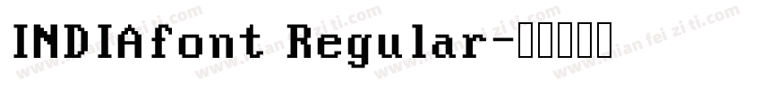 INDIAfont Regular字体转换